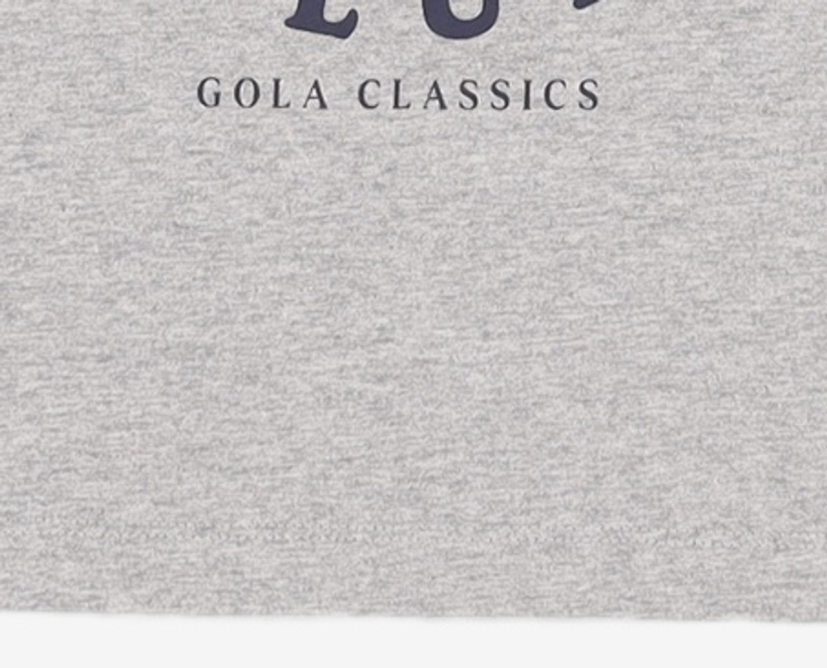 골라(GOLA) RETRO LION T-SHIRT [GRAY] FREE