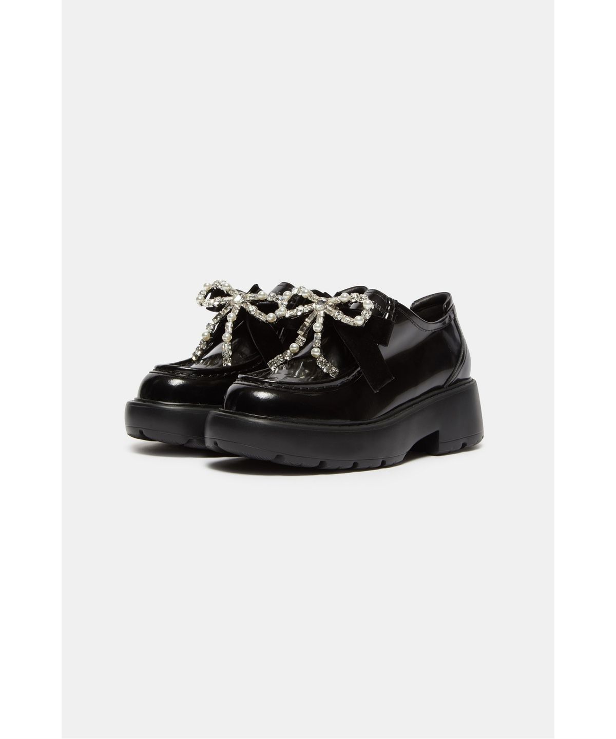 슈콤마보니(SUECOMMA BONNIE) Muse loafer(black)_DG1DA26501BLK