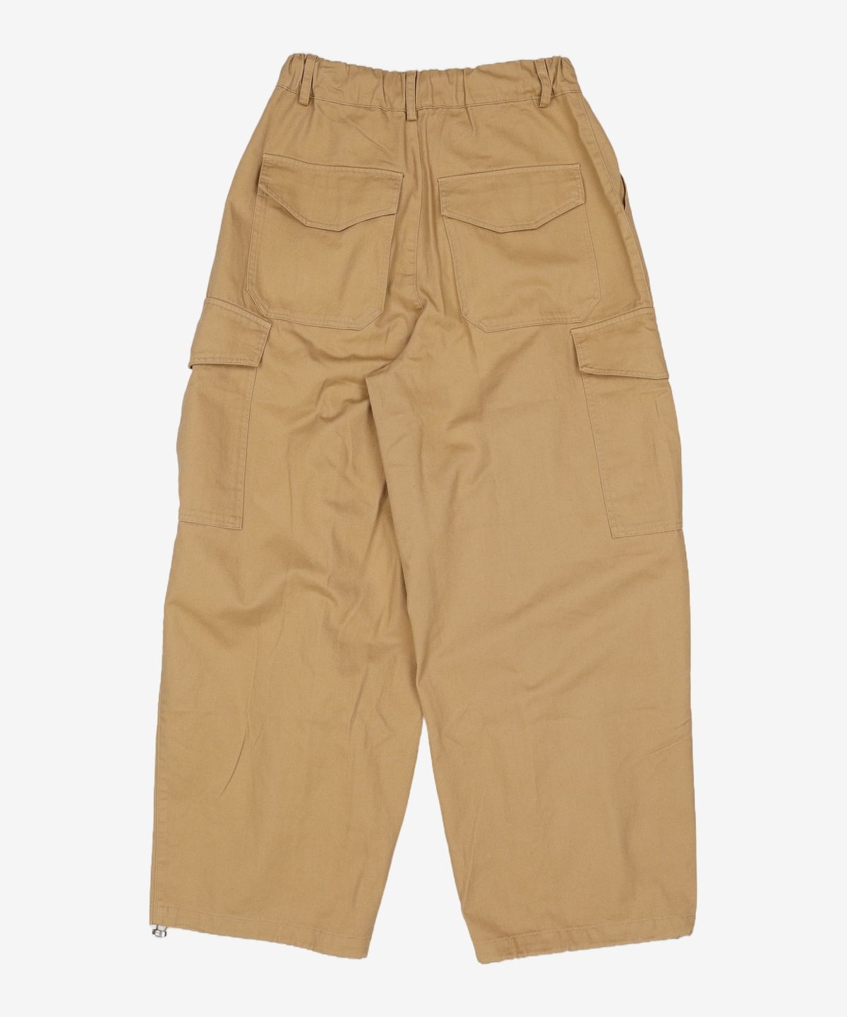 프리즘웍스(FRIZMWORKS) TWILL CARGO BALLOON PANTS _ BEIGE M