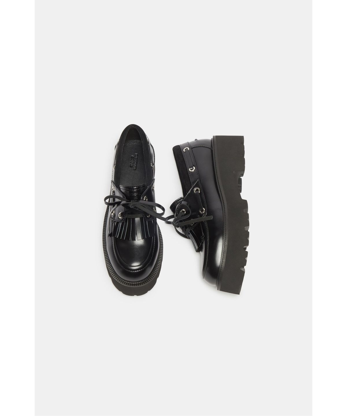 슈콤마보니(SUECOMMA BONNIE) Anchor loafer(black)_DG1DA26513BLK