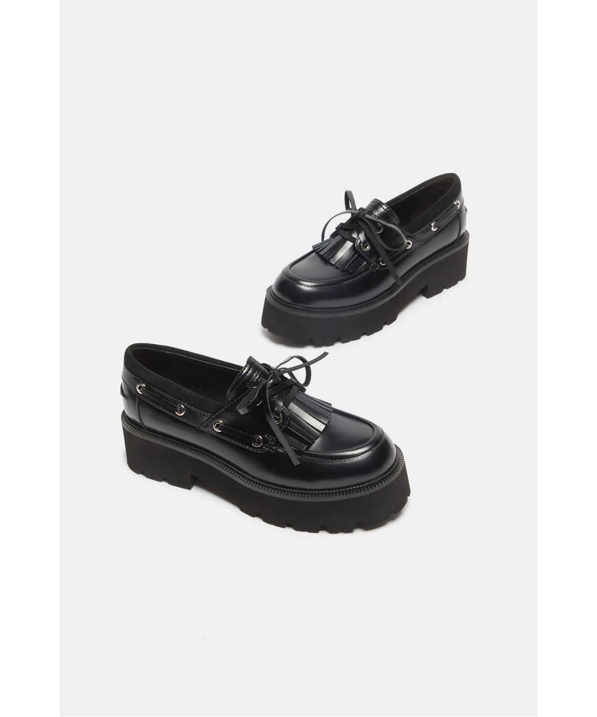 슈콤마보니(SUECOMMA BONNIE) Anchor loafer(black)_DG1DA26513BLK