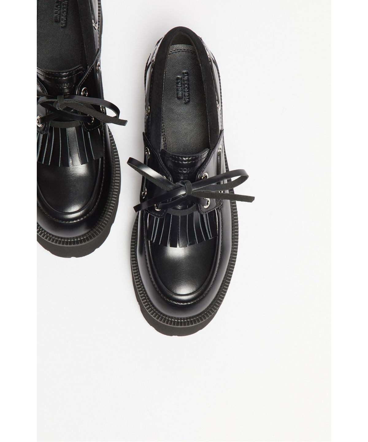 슈콤마보니(SUECOMMA BONNIE) Anchor loafer(black)_DG1DA26513BLK