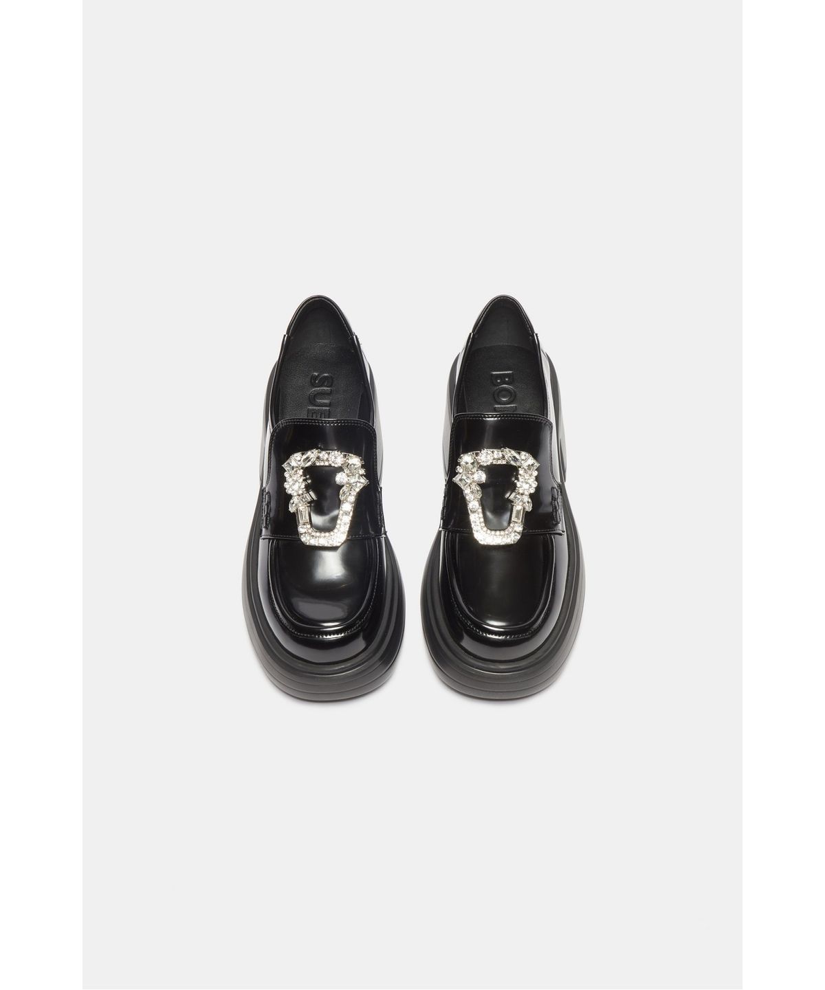슈콤마보니(SUECOMMA BONNIE) polygon jewelry loafer(black)_DG1DA26511BLK