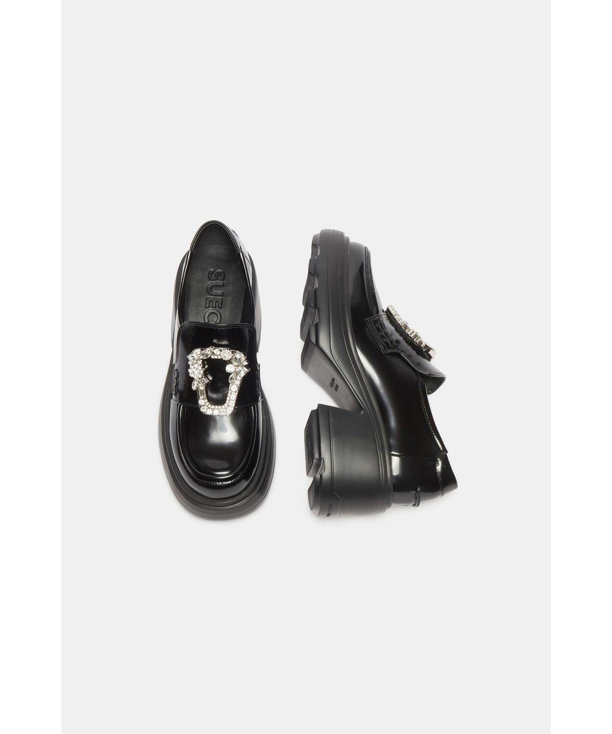 슈콤마보니(SUECOMMA BONNIE) polygon jewelry loafer(black)_DG1DA26511BLK