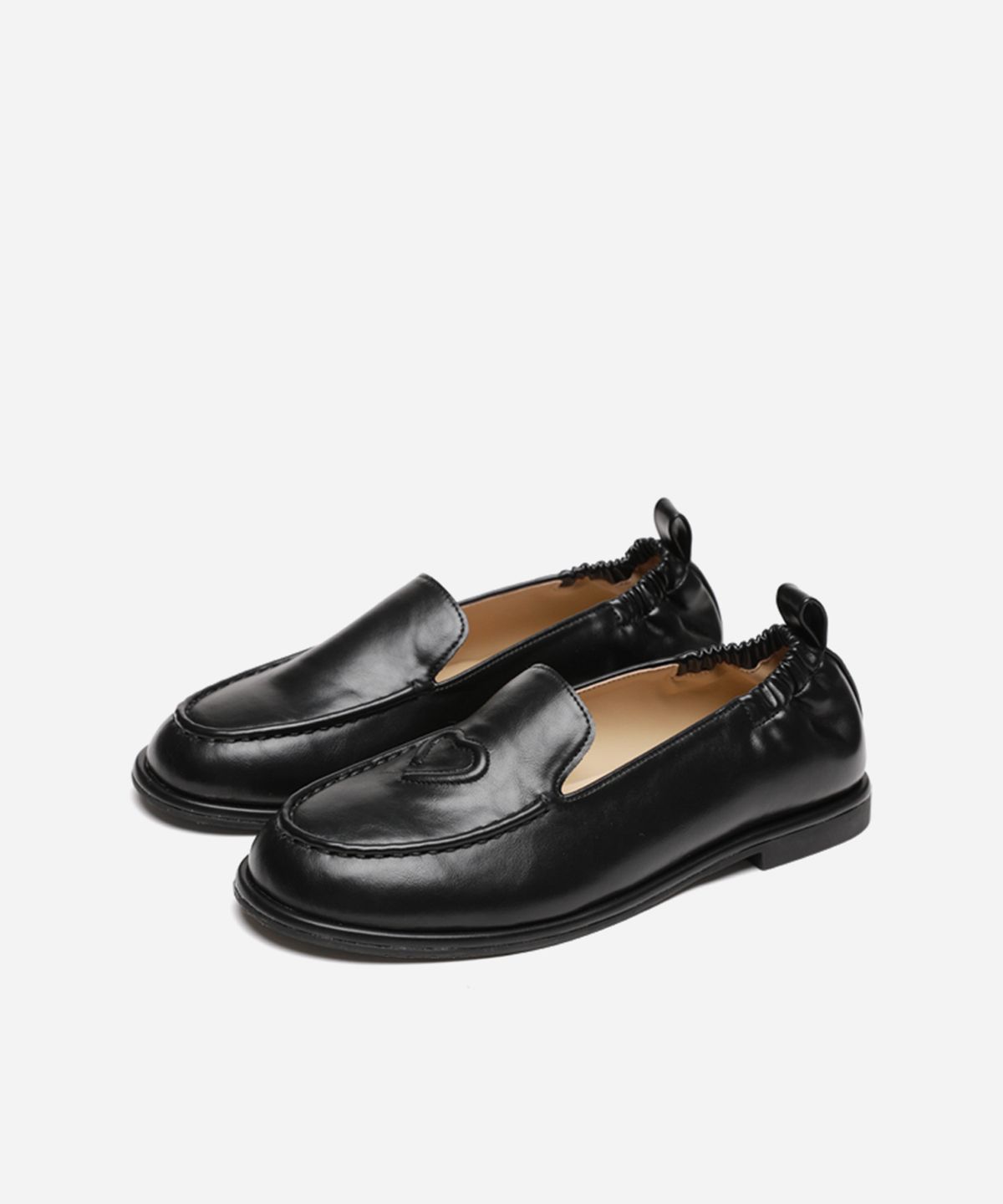 마크모크(MAC MOC) Noah 노아 캐쥬얼 하트 밴딩 로퍼_3colors