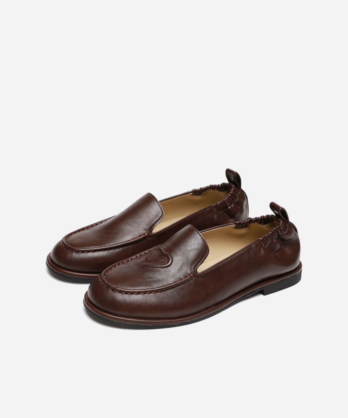 마크모크(MAC MOC) Noah 노아 캐쥬얼 하트 밴딩 로퍼_3colors