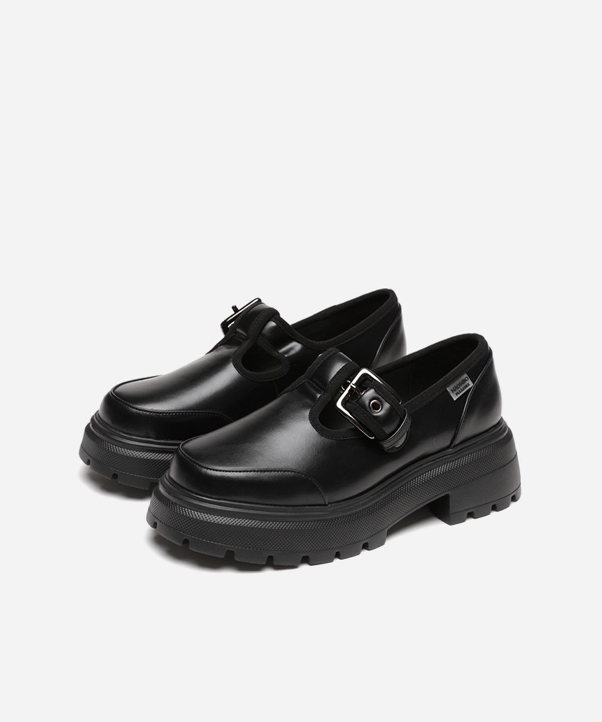 마크모크(MAC MOC) Hyper 하이퍼 플랫폼 몰드창 T스트랩 로퍼 (5.5cm)