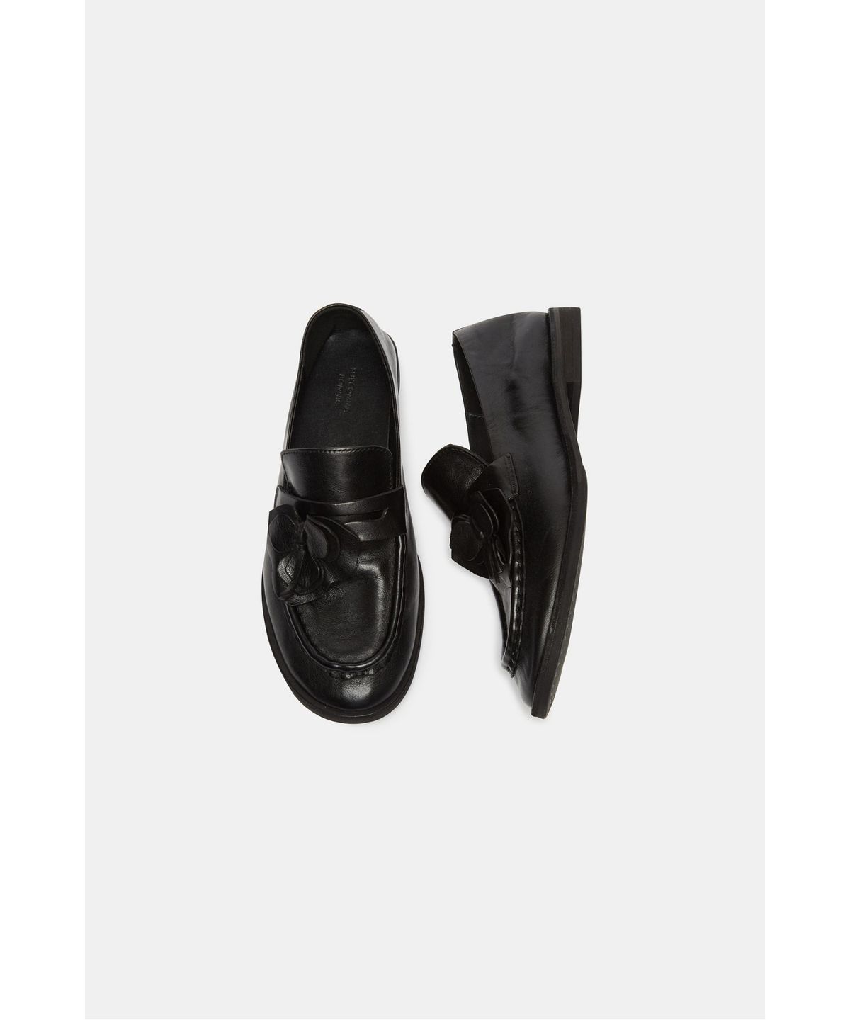 슈콤마보니(SUECOMMA BONNIE) Camellia loafer(black)_DG1DA26524BLK