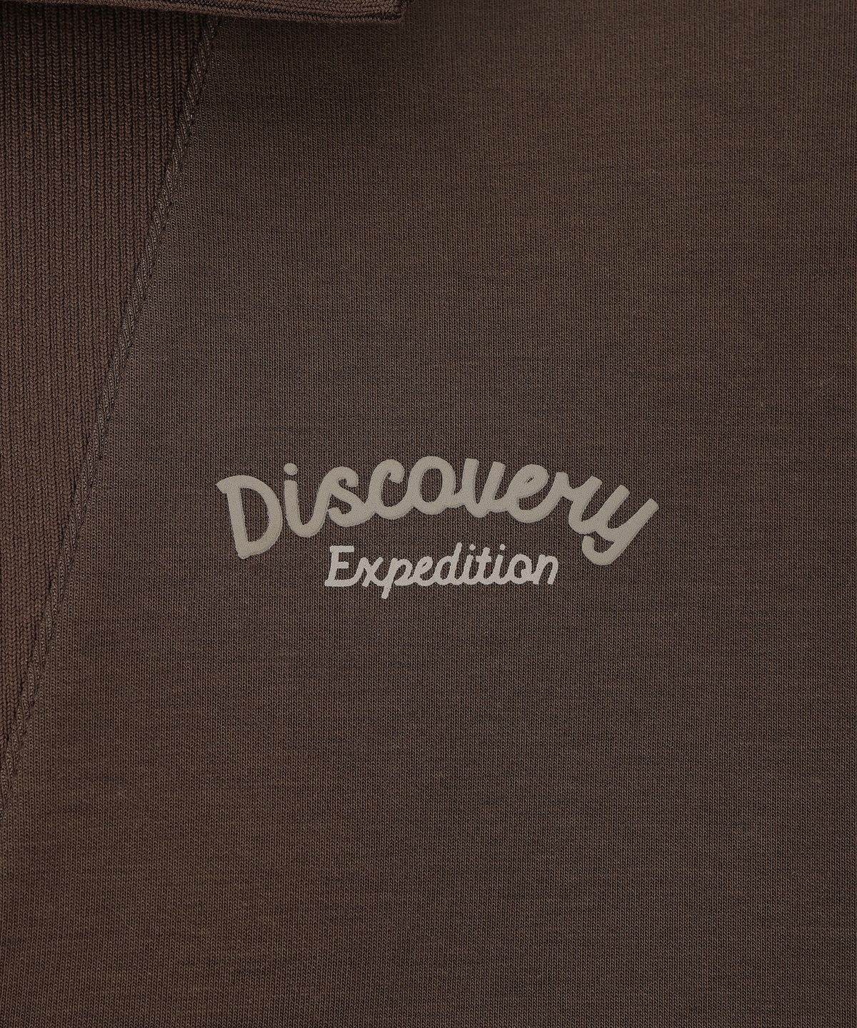 디스커버리 익스페디션(DISCOVERY EXPEDITION) 남성 카라 맨투맨 (Brown)