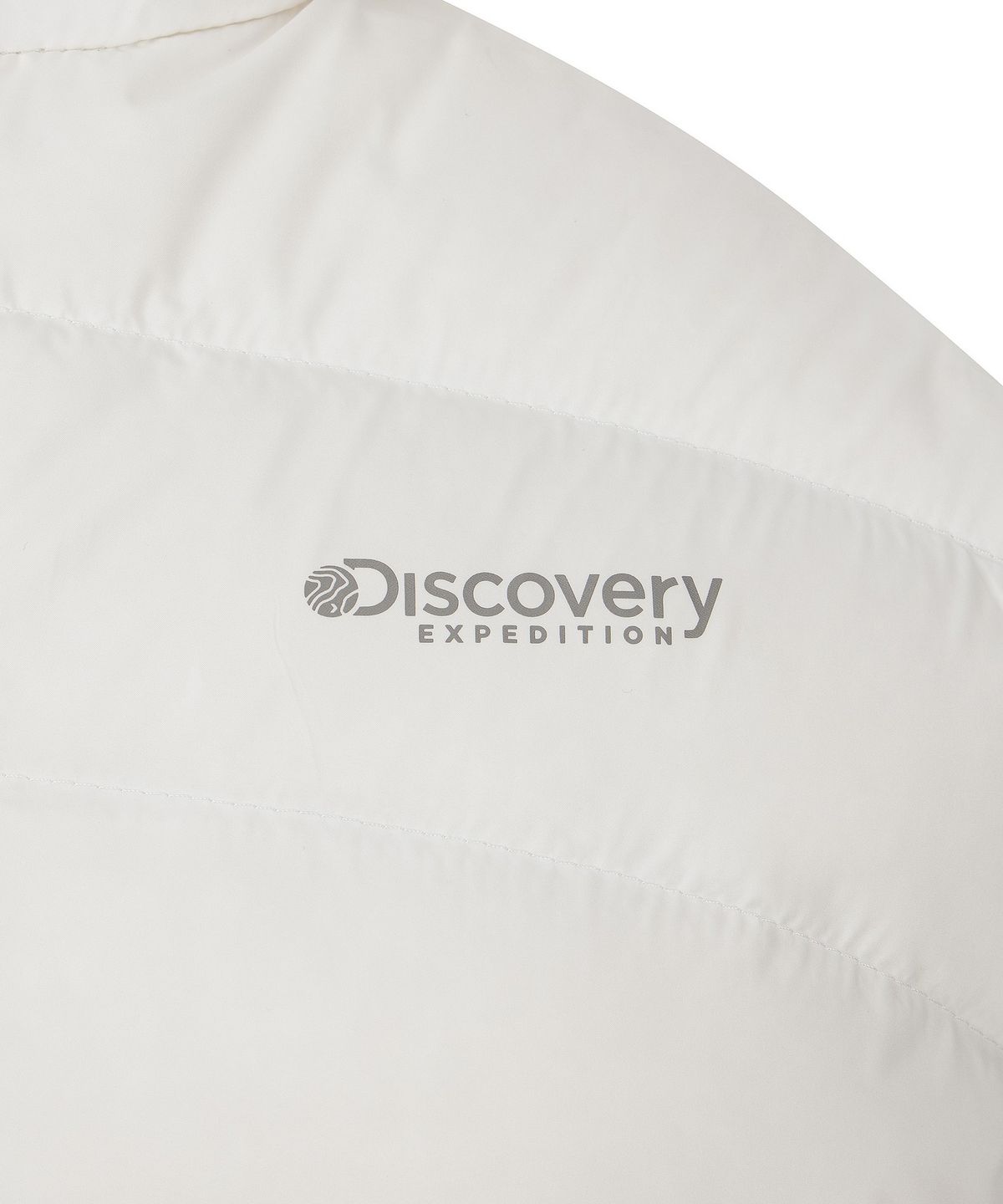 디스커버리 익스페디션(DISCOVERY EXPEDITION) 여성 애슬레져 하이브리드 다운 경량패딩 (CREAM)