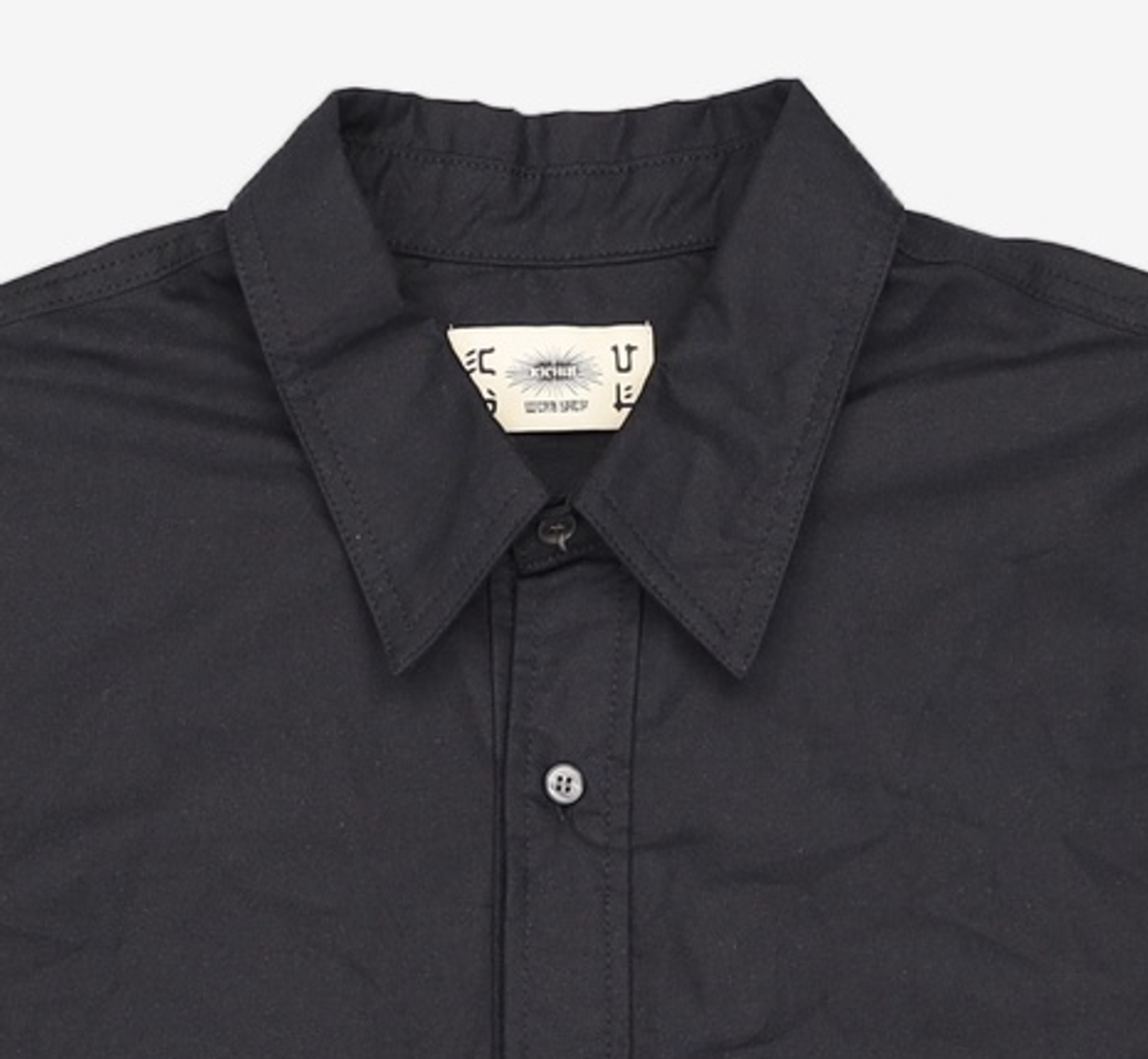 기철(KICHUL) Tidy oxford shirt (black) L