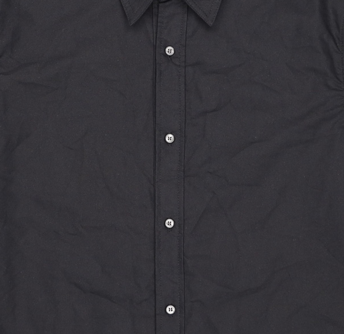 기철(KICHUL) Tidy oxford shirt (black) L