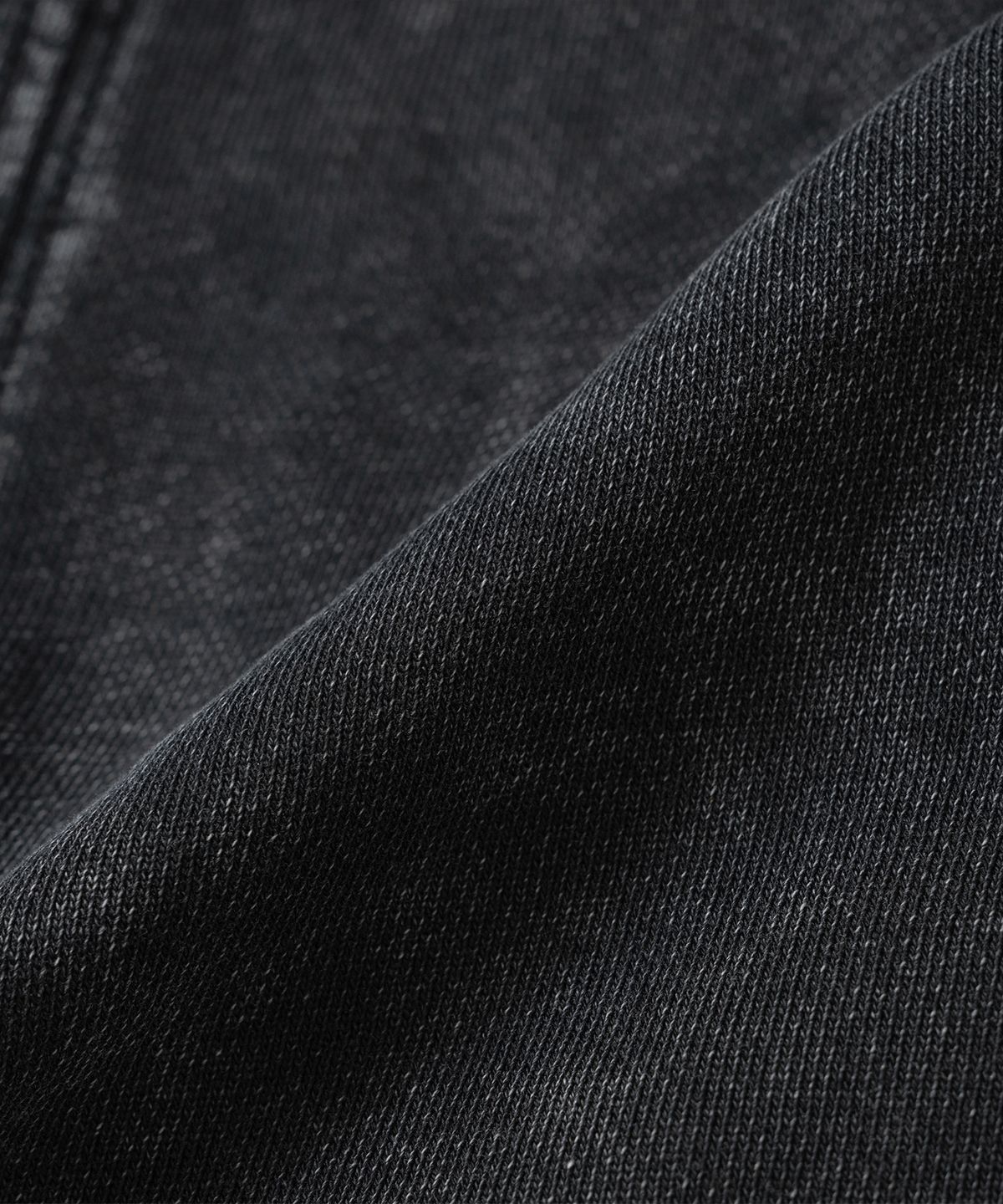 낫포너드(NOT4NERD) W Curve Panel Biker Jersey Jacket - Charcoal