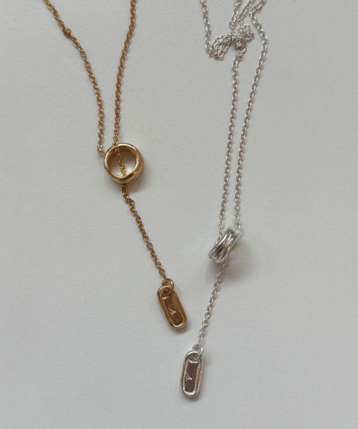 솔트유(SALT YOU) Goyu Knots Necklace (2-way)