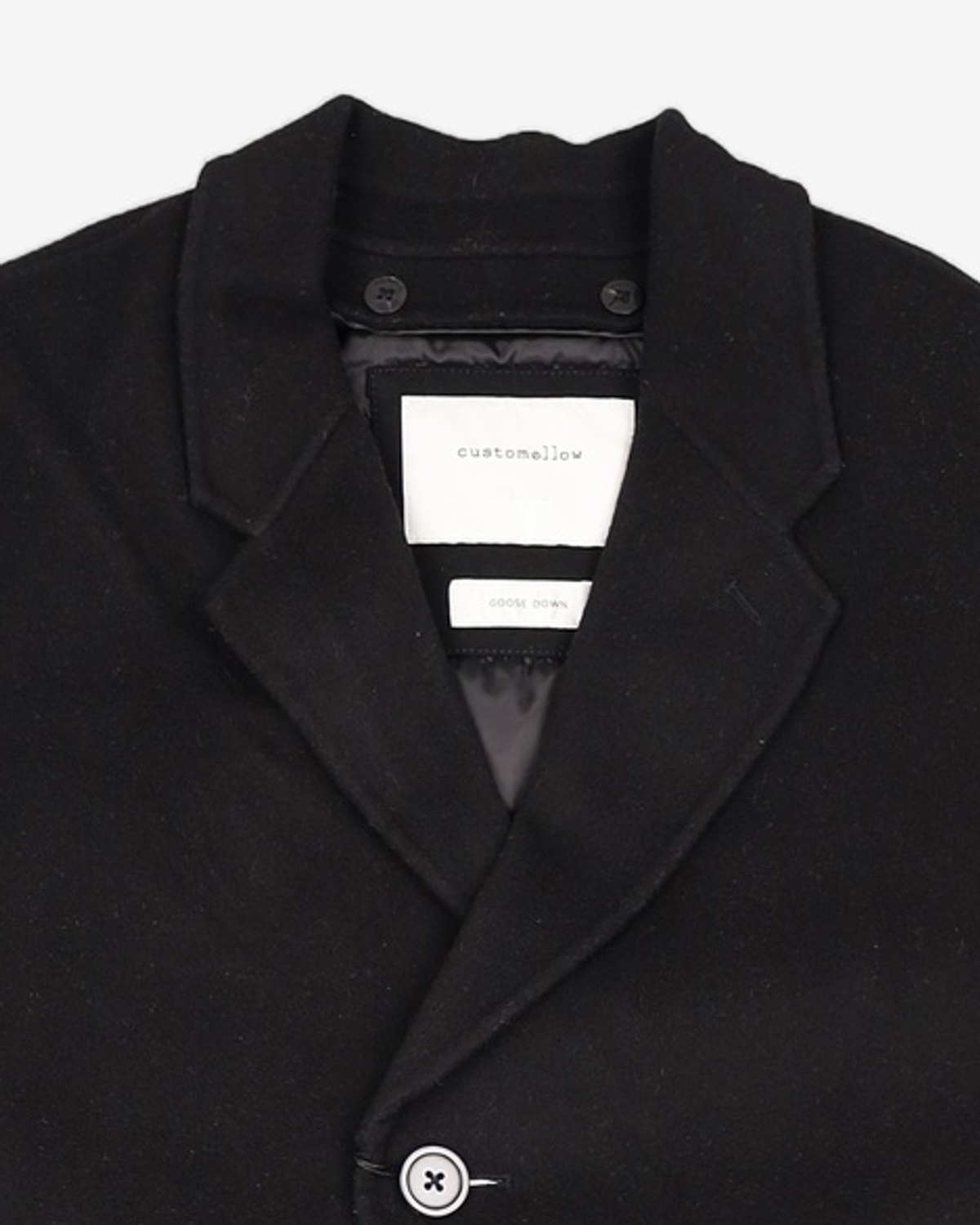 커스텀멜로우(CUSTOMELLOW) alvin long single coat_CWCAW22601BRX 100
