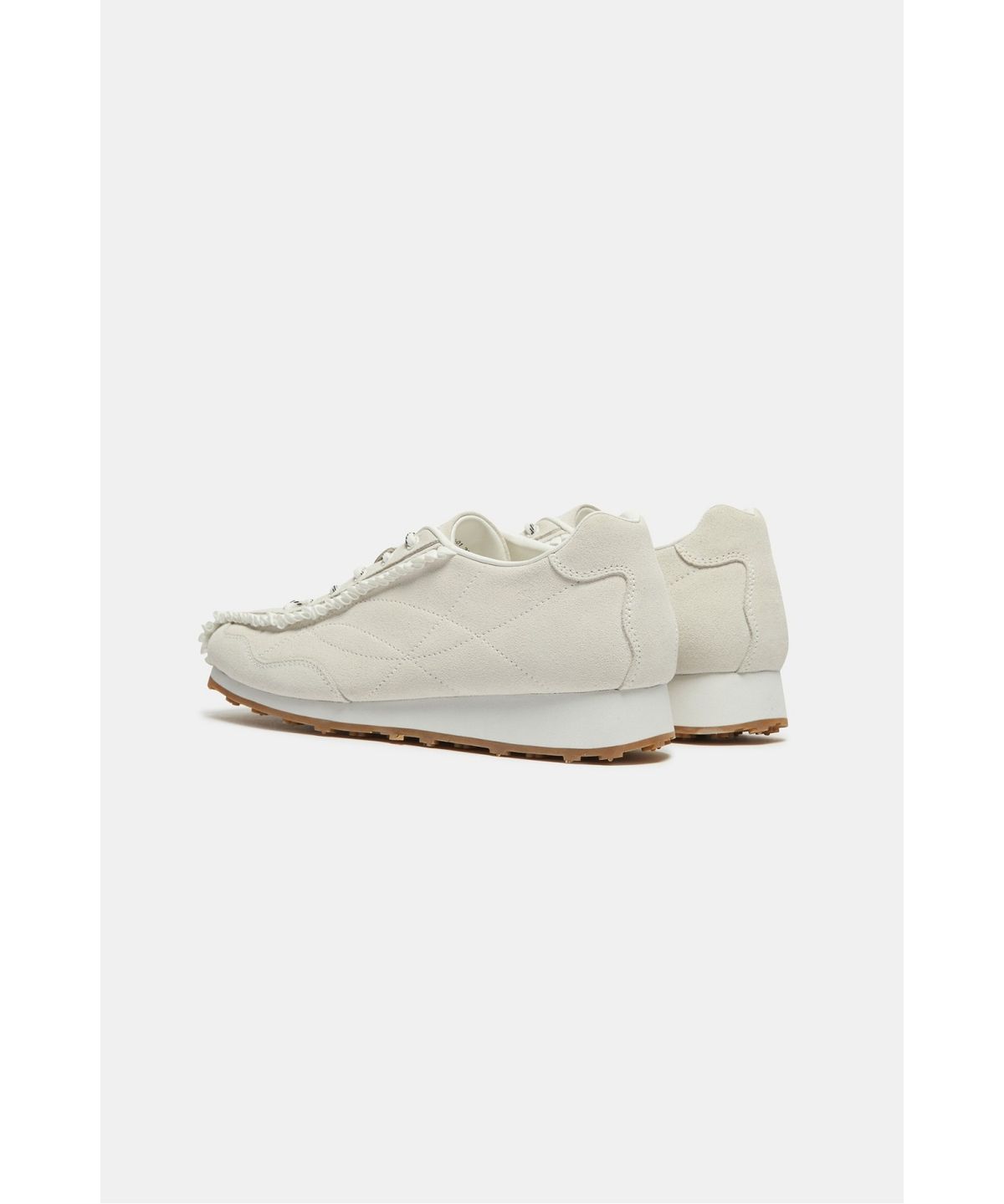 슈콤마보니(SUECOMMA BONNIE) Frill rope sneakers(ivory)_G4DA26520IVY