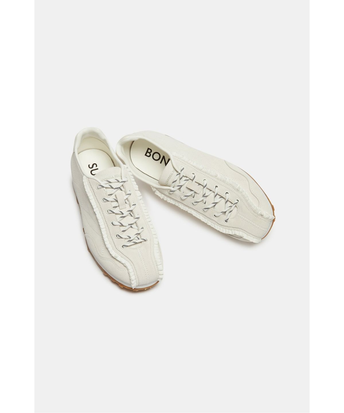 슈콤마보니(SUECOMMA BONNIE) Frill rope sneakers(ivory)_G4DA26520IVY
