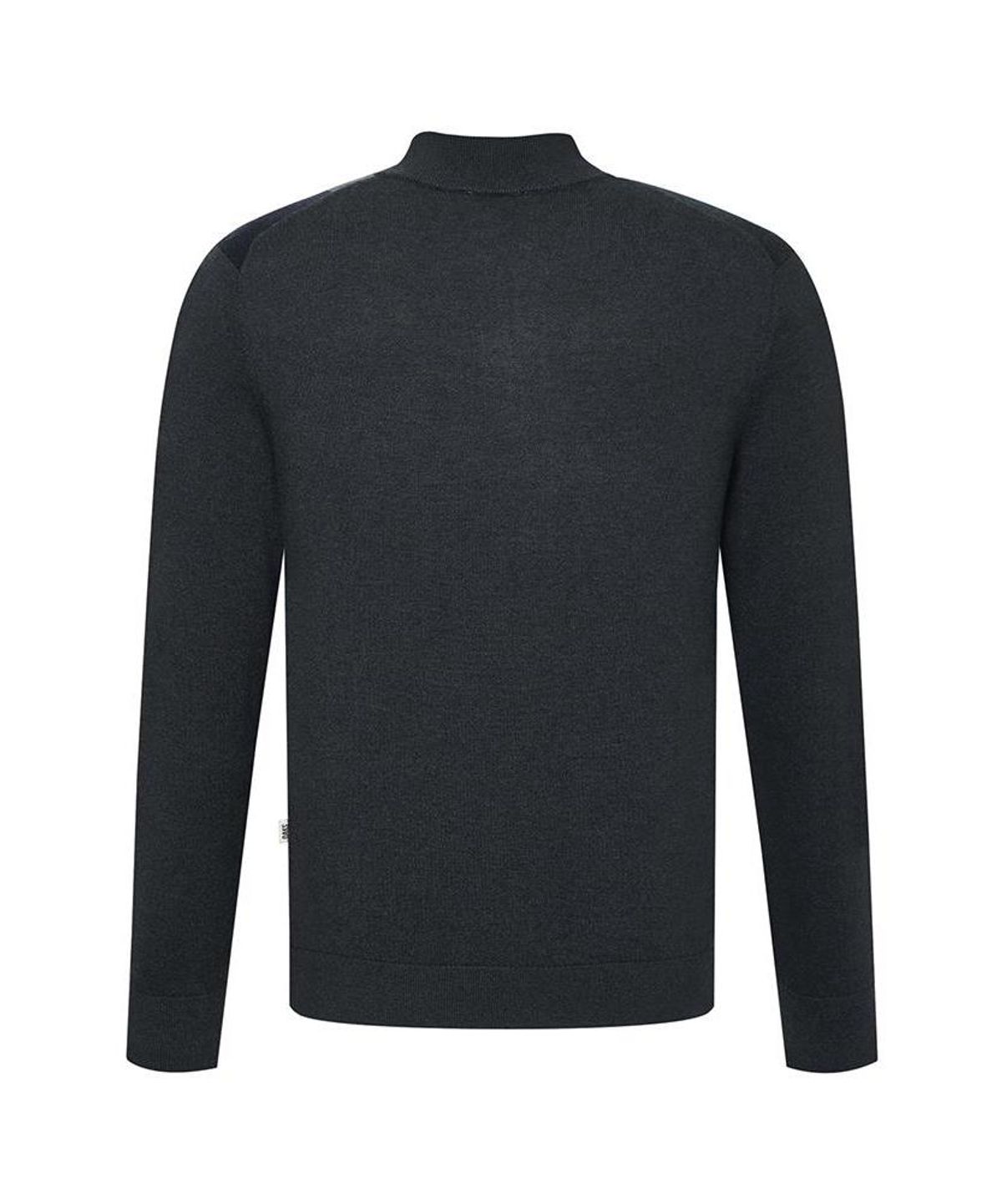 닥스셔츠(DAKS SHIRTS) 울혼방 가디건 레귤러핏 그레이_DLW3SWZU401G1