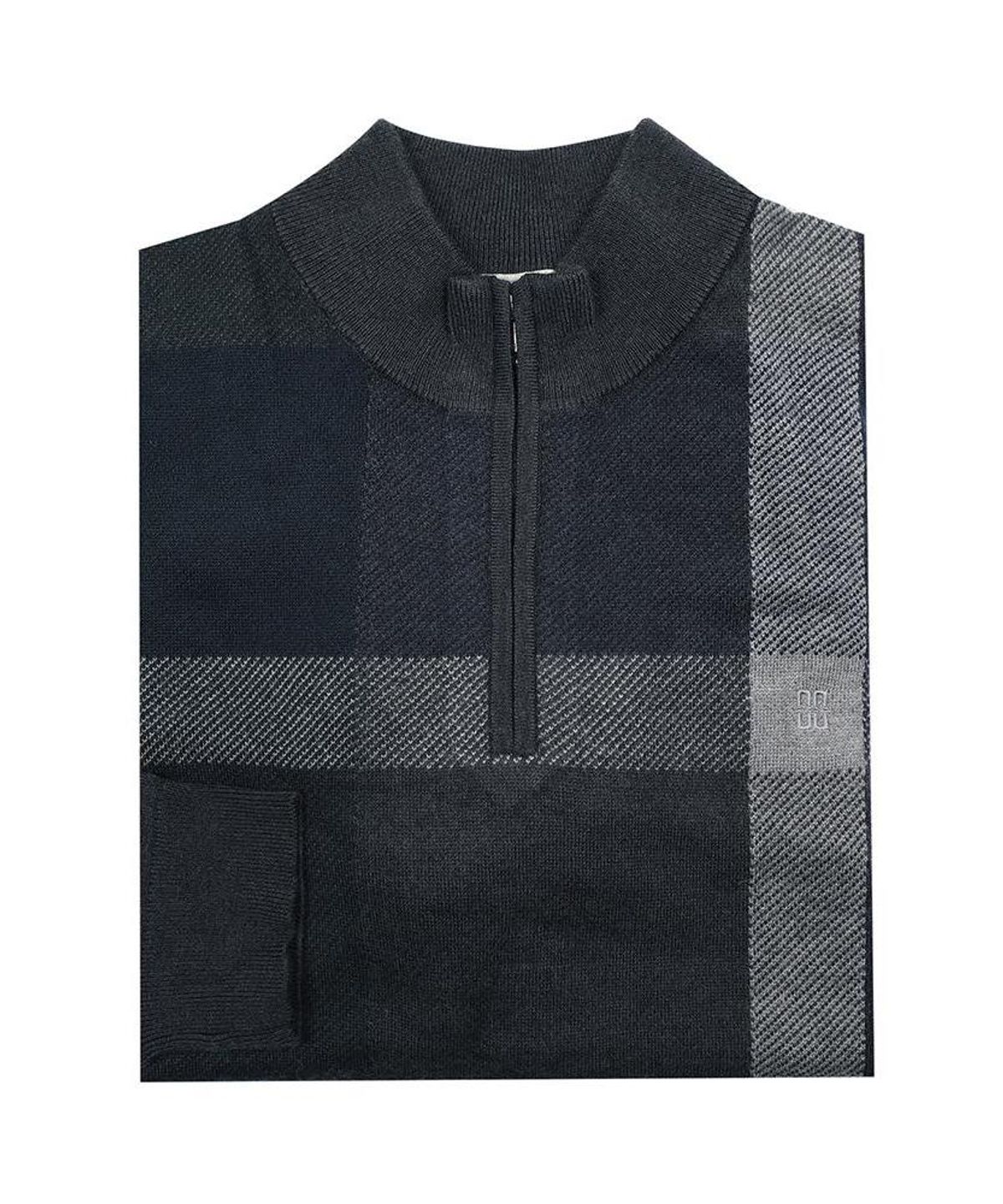 닥스셔츠(DAKS SHIRTS) 울혼방 가디건 레귤러핏 그레이_DLW3SWZU401G1