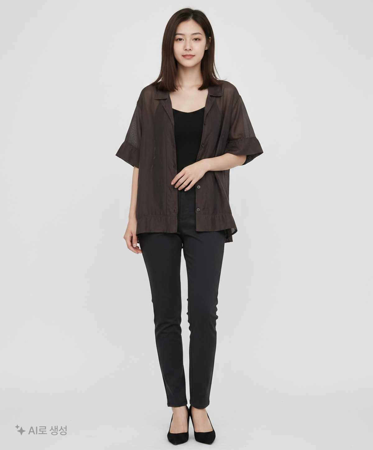 에이치앤엠(H&M) 캐주얼 셔츠 S