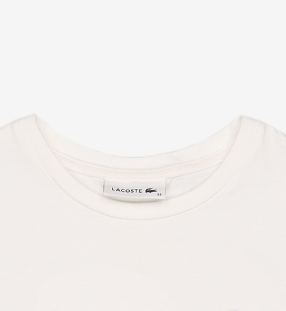 라코스테(LACOSTE) 여성 베이직 크루넥 반팔 티셔츠 TF544E-53G 001 34