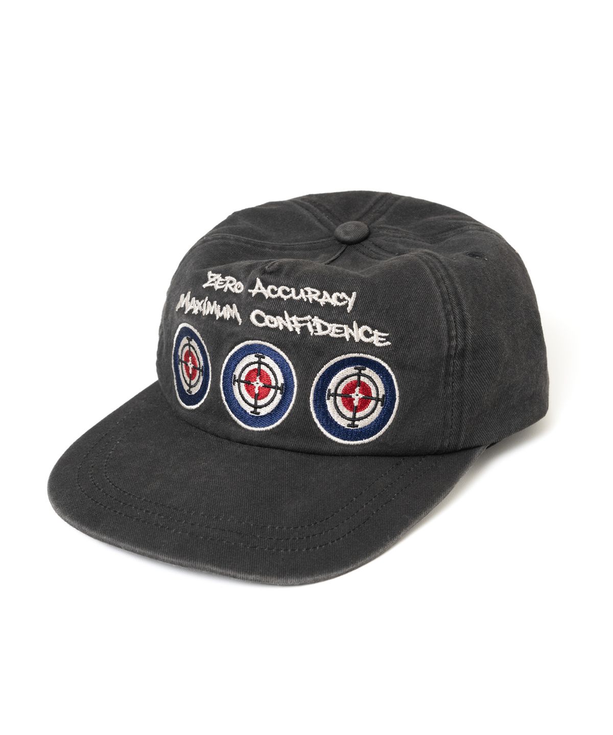 낫포너드(NOT4NERD) Triple Target 5-Panel Cap - Black