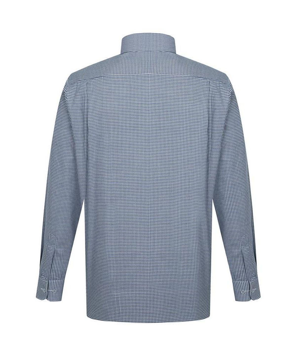 닥스셔츠(DAKS SHIRTS) 이지케어 레이온혼방 스몰체크 셔츠 레귤러핏 블루_DMA3SHDL123B1