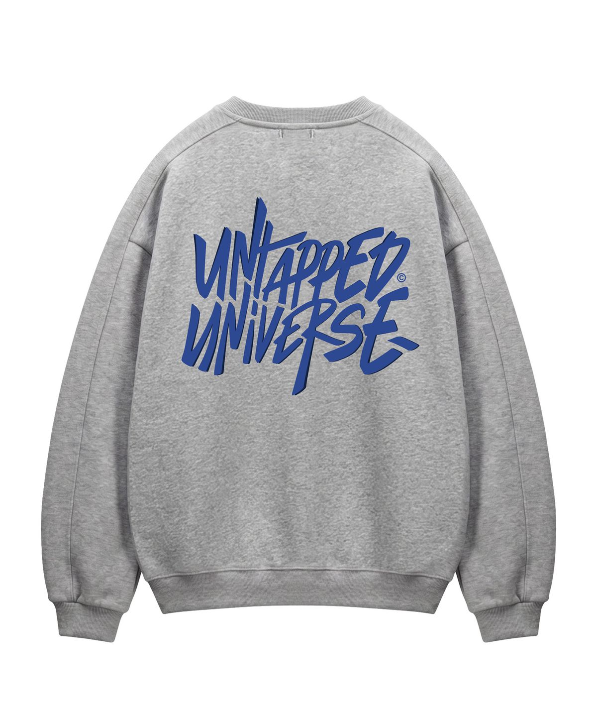 언탭트 스튜디오(UNTAPPED STUDIO) 340G 시그니처 오버랩 에센셜 사이드 절개 오버핏 맨투맨 스웨트 티셔츠 9Color