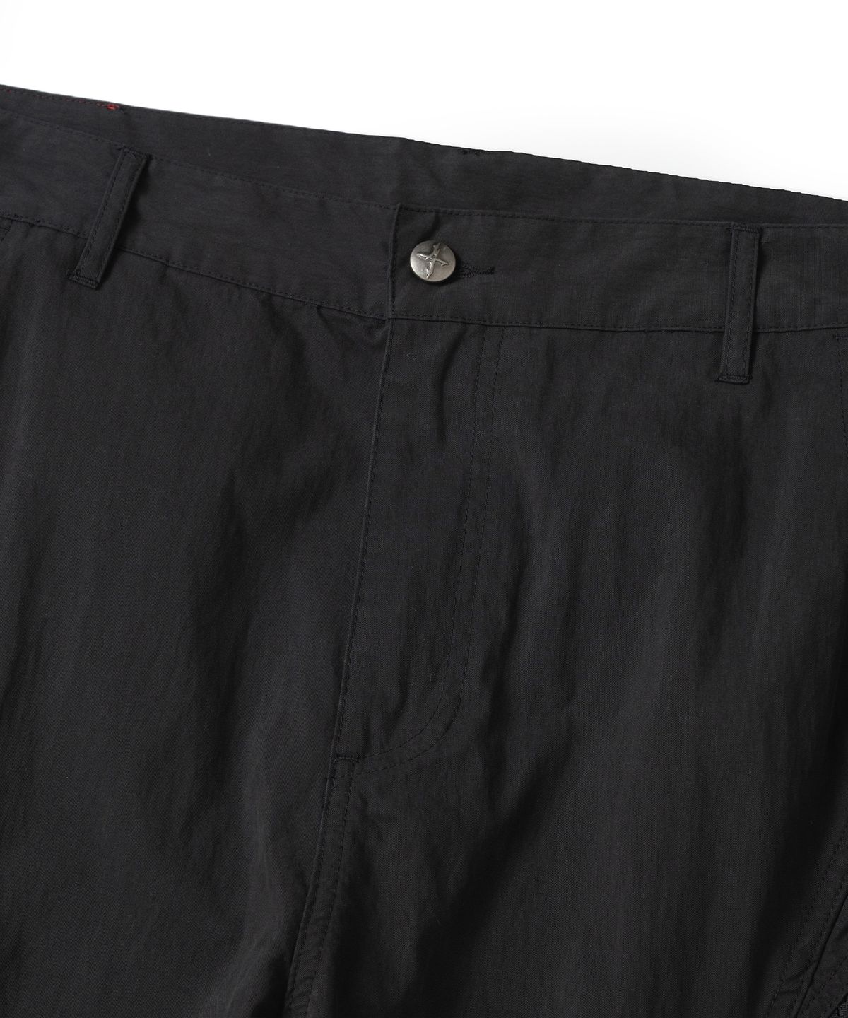 낫포너드(NOT4NERD) Mesh Panel Stairs Cargo Pants - Black