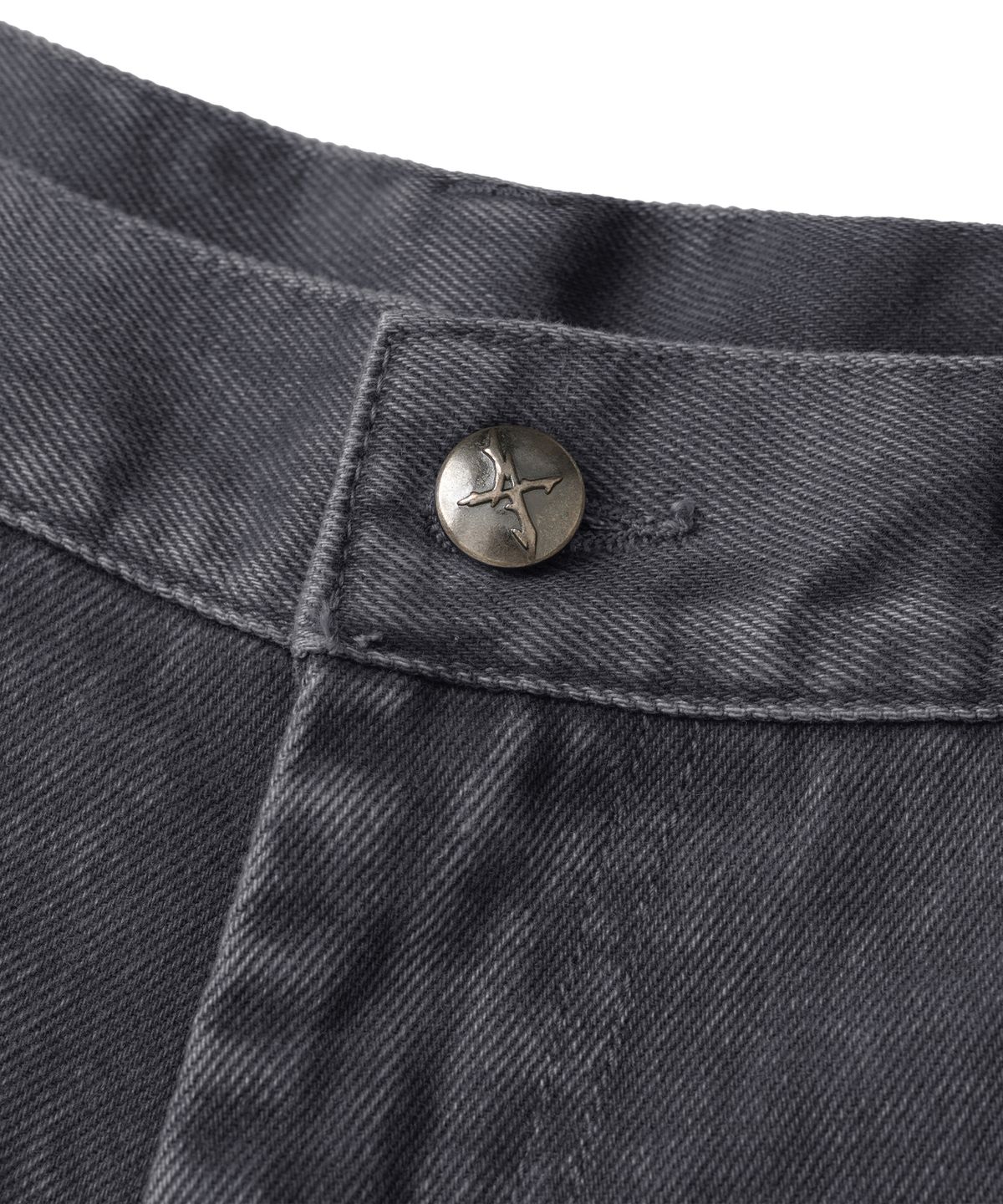 낫포너드(NOT4NERD) Panel Dart Washed Twill Cargo Pants - Charcoal