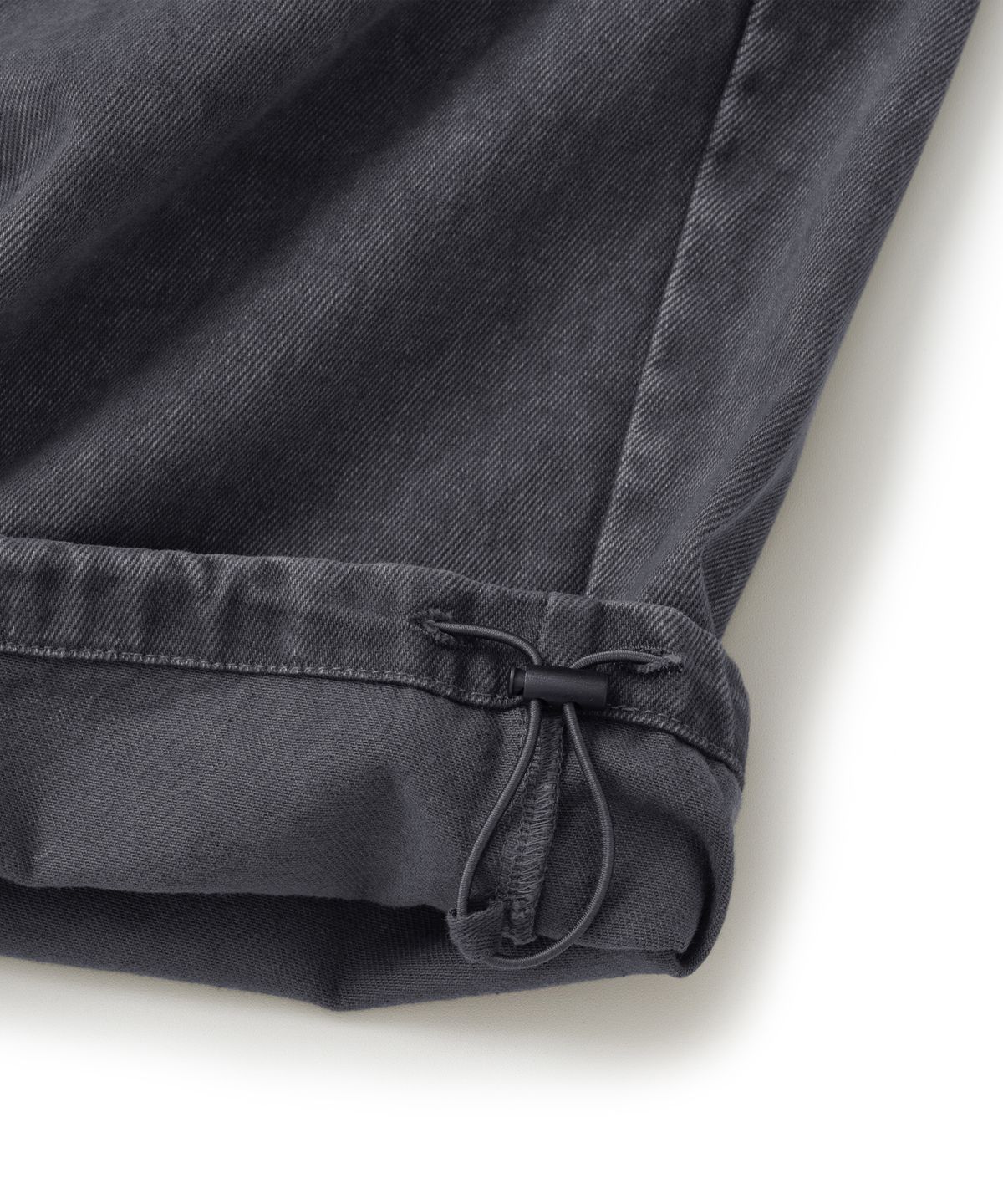 낫포너드(NOT4NERD) Panel Dart Washed Twill Cargo Pants - Charcoal
