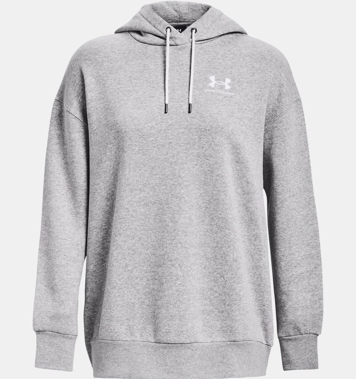 언더아머(UNDERARMOUR) 여성 UA 에센셜 플리스 오버사이즈 후디1379495-012