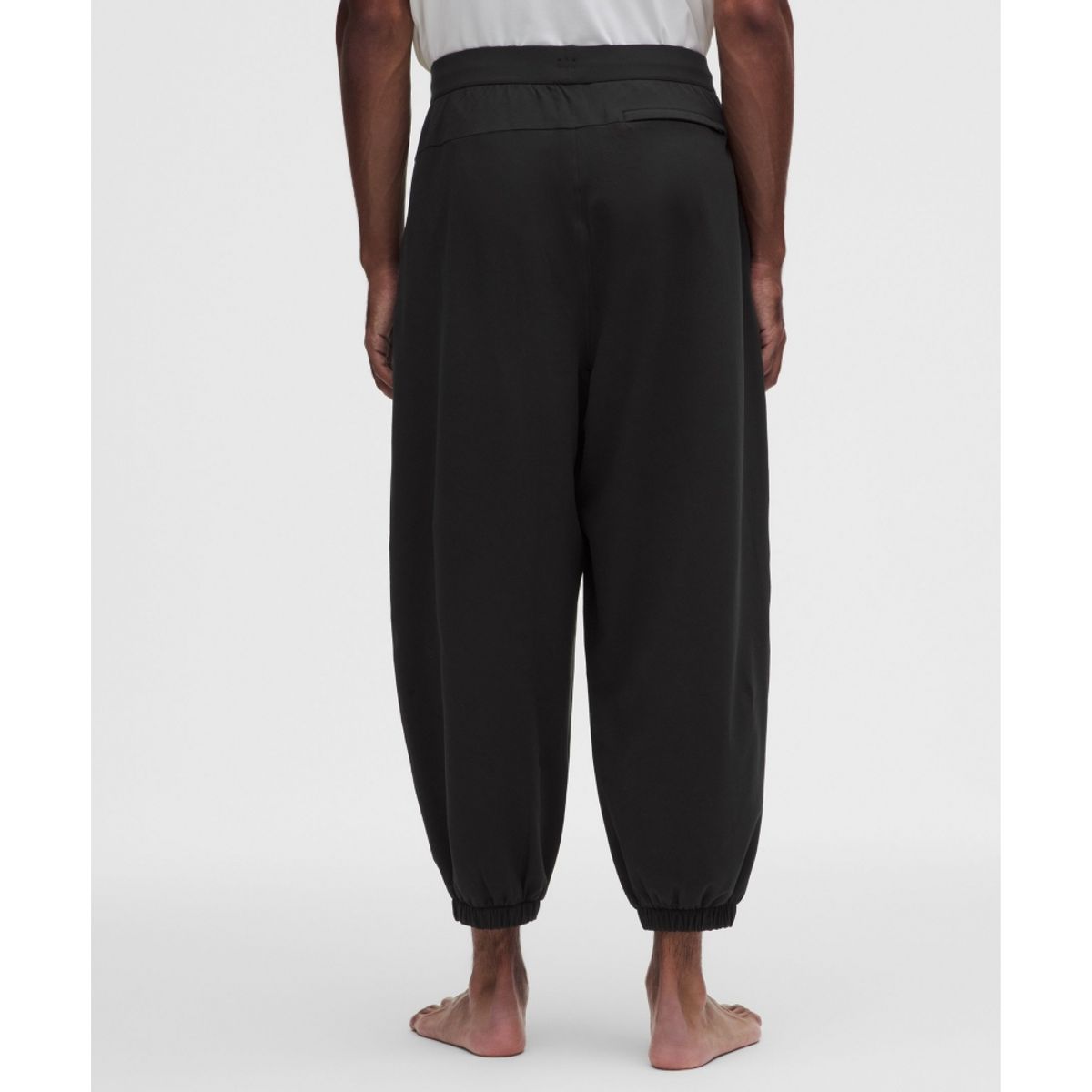 룰루레몬(LULULEMON) 소프트 저지 플리티드 요가 조거  BLK