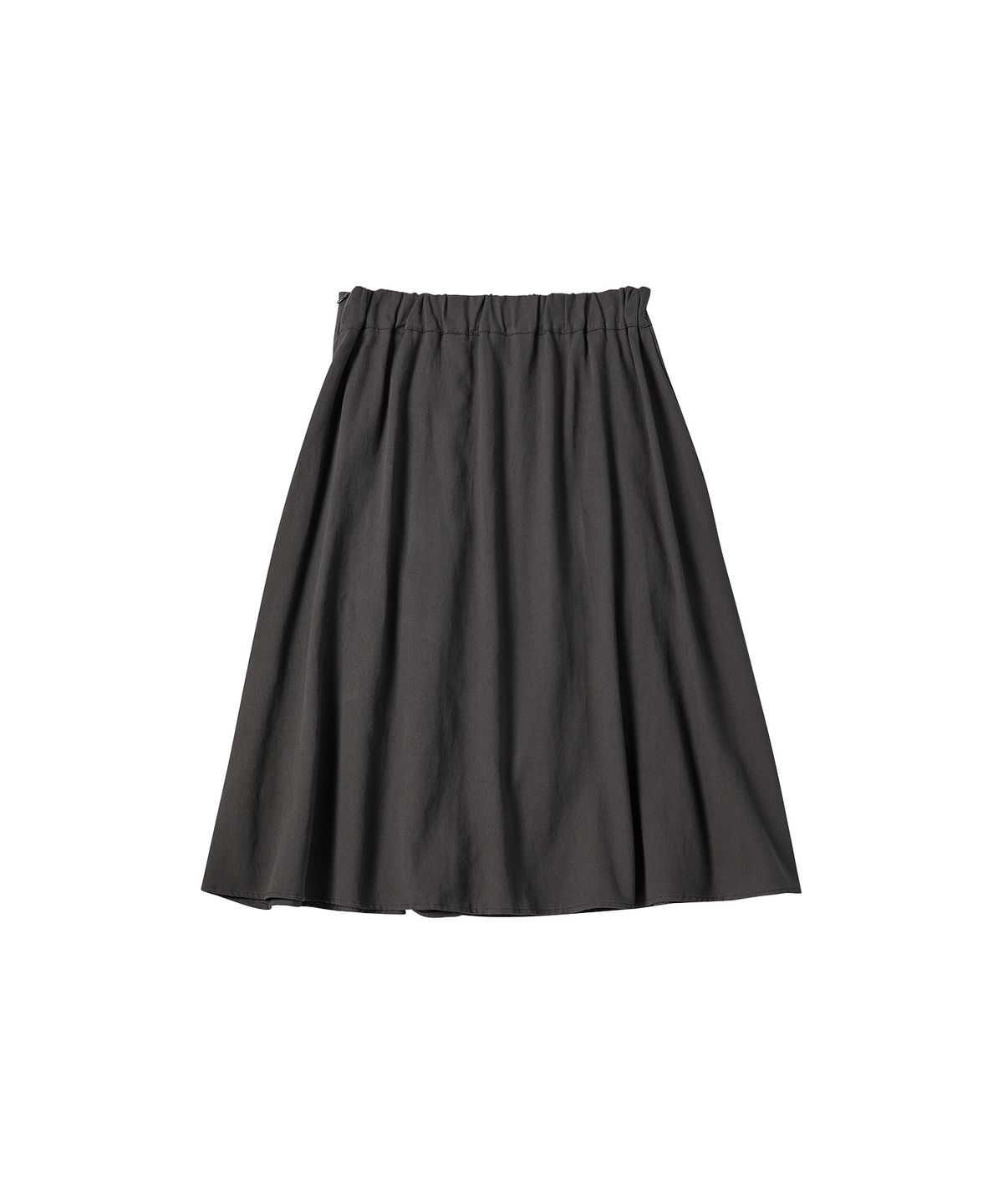 꼬모니노즈(COMONINOZ) W SOFT WRINKLE SKIRT [DEEP GRAY]