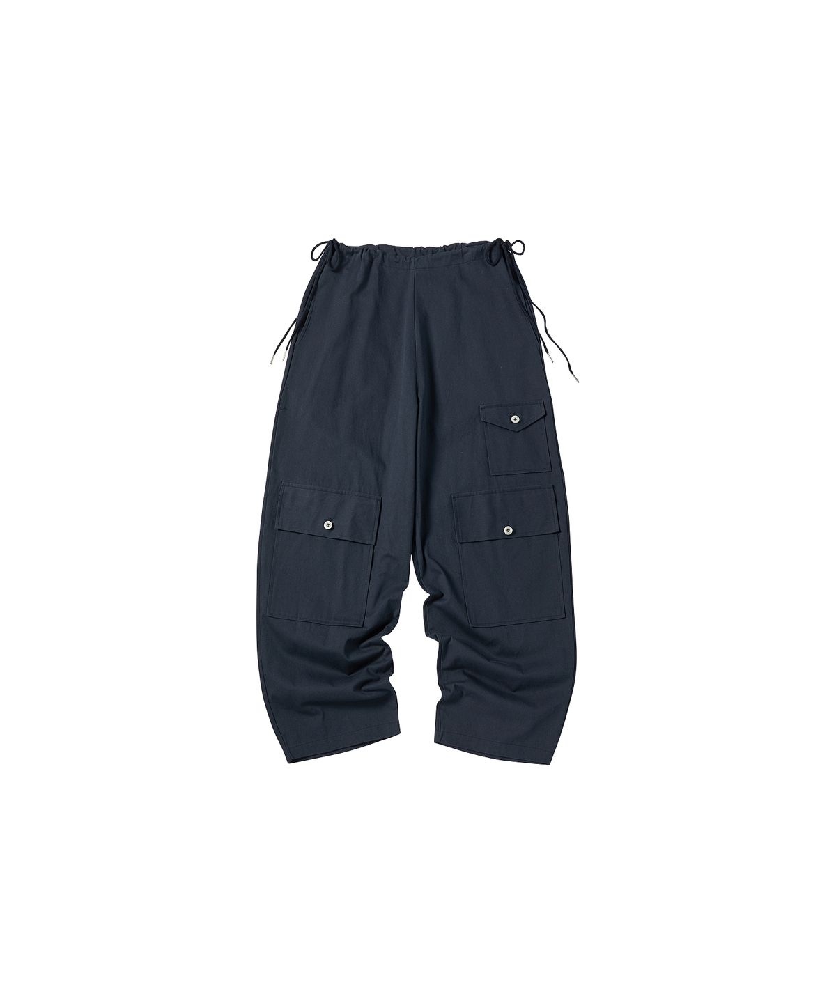 꼬모니노즈(COMONINOZ) W SIDE STRING PANTS [NAVY]