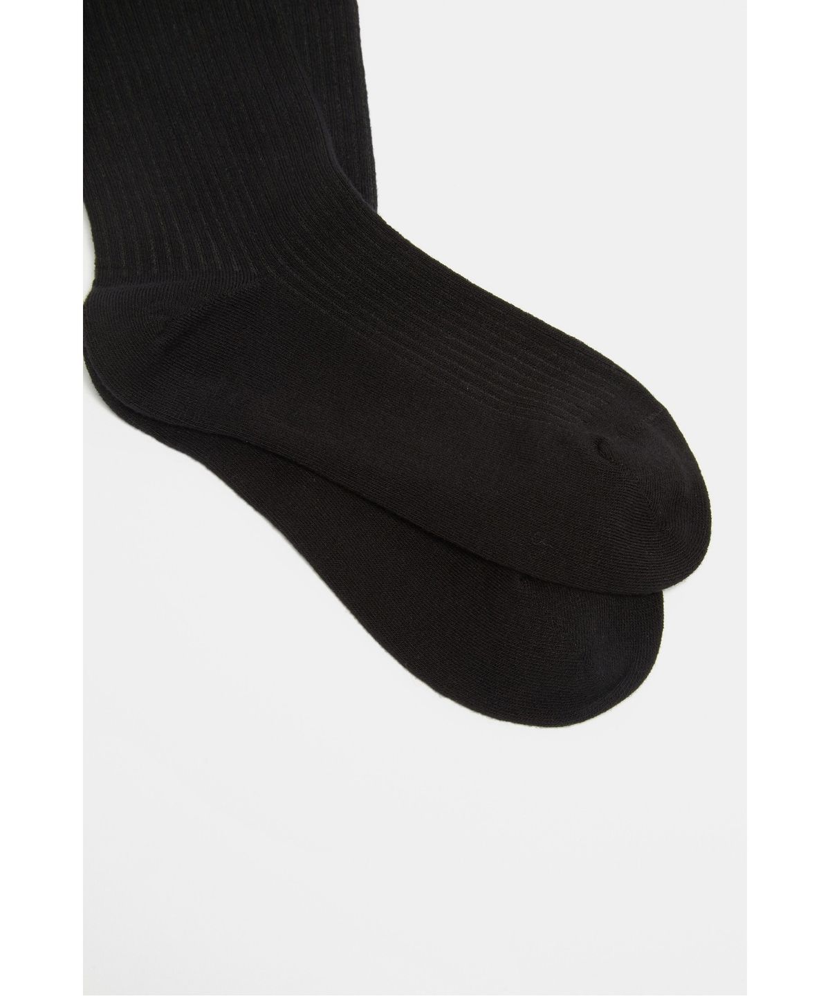 슈콤마보니(SUECOMMA BONNIE) Ribbon bead socks(black)_DSLAA26502BLK
