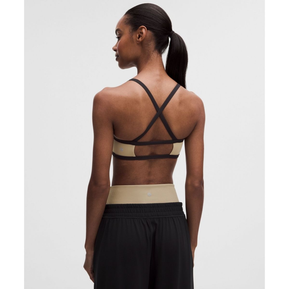 룰루레몬(LULULEMON) 라이크 어 클라우드 브라 B C컵 *콘트라스트 트림  RUCU BLK