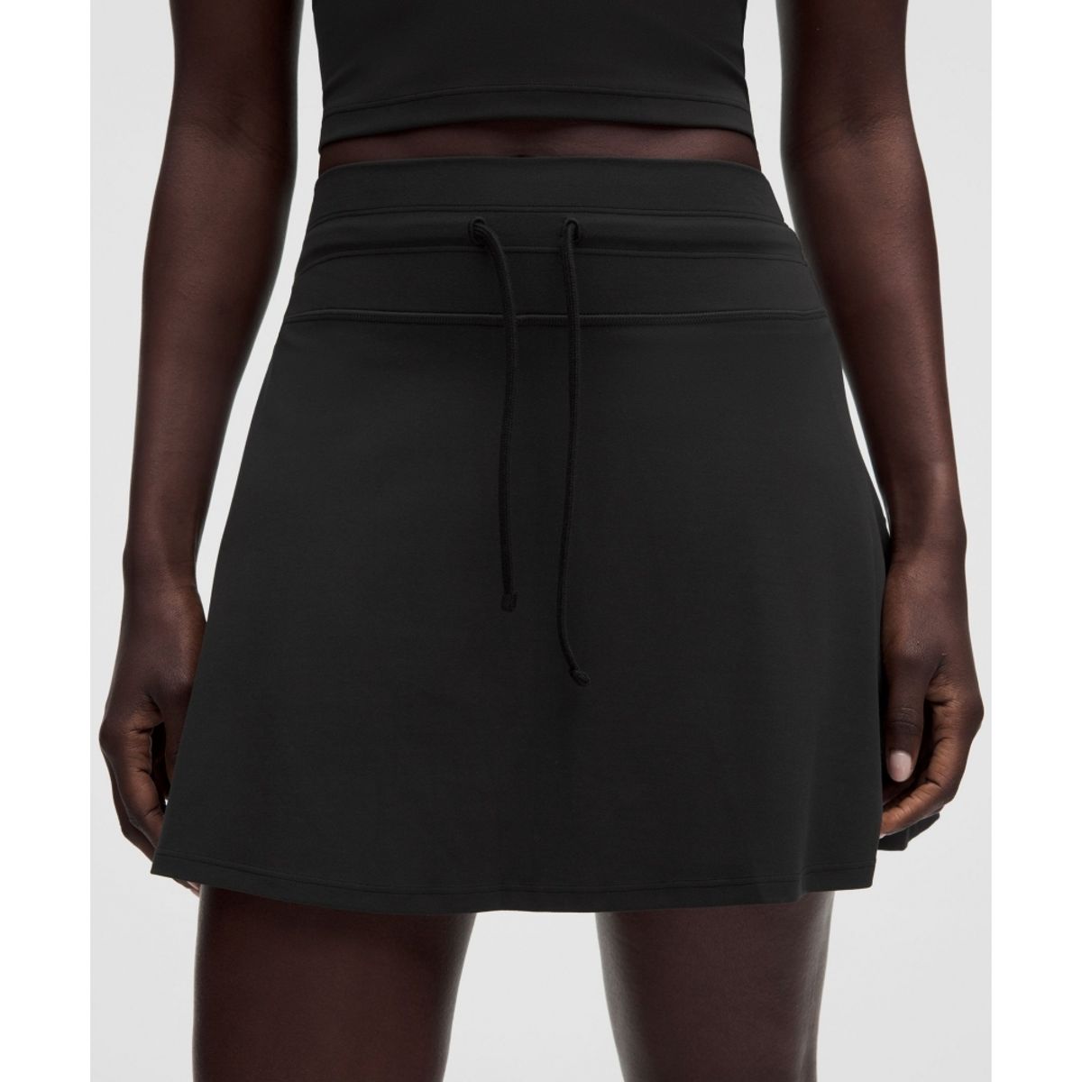 룰루레몬(LULULEMON) 스쿠바 하이라이즈 미니 스커트  BLK