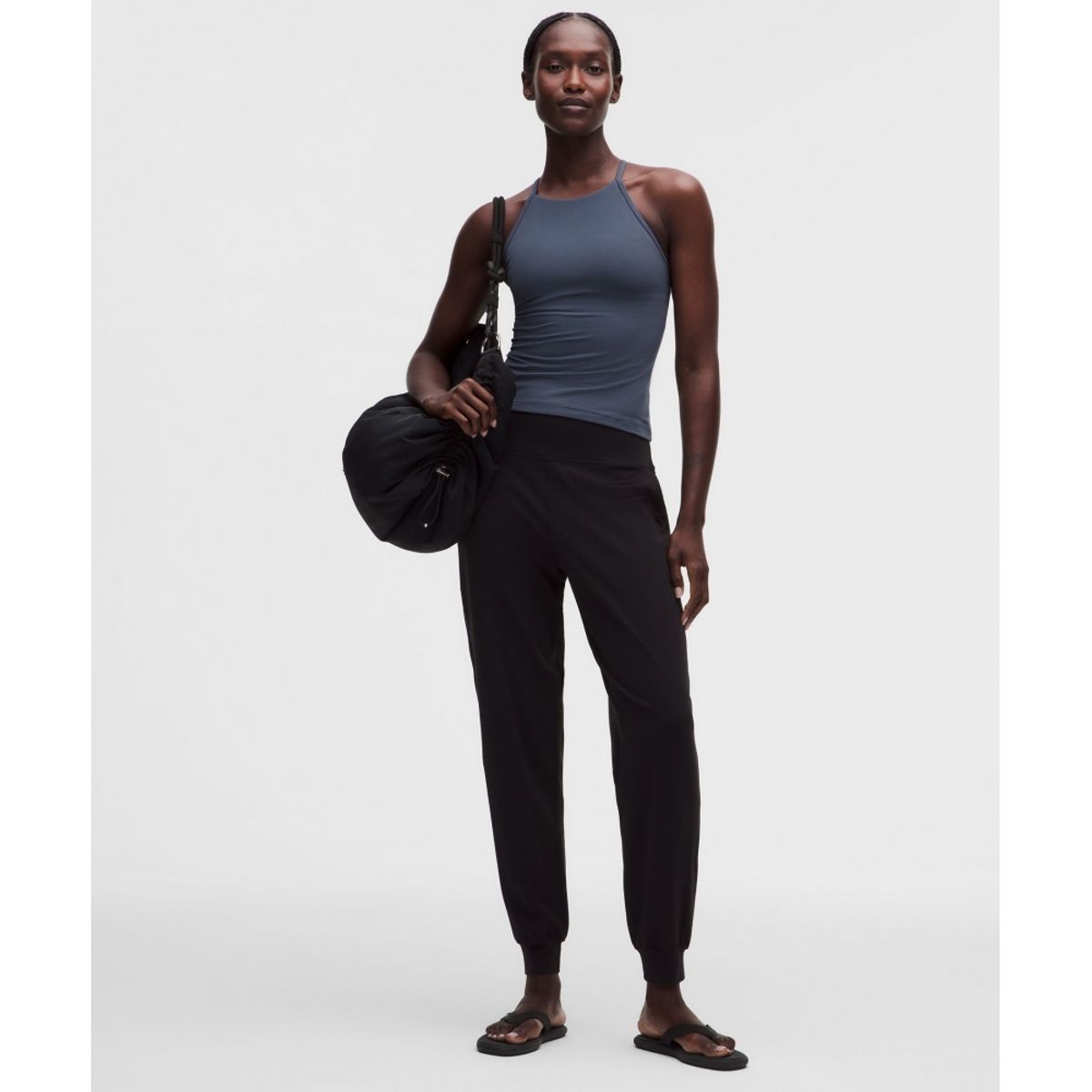 룰루레몬(LULULEMON) 플로우 Y 하이넥 탱크탑 *라이트 서포트, B C컵  DDND