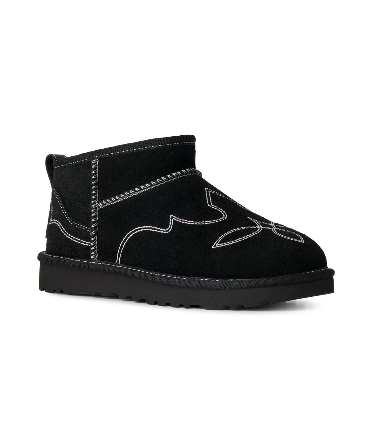 어그(UGG) [WOMEN] 클래식 울트라 미니 웨스턴 - 블랙 / 1180628-BLK