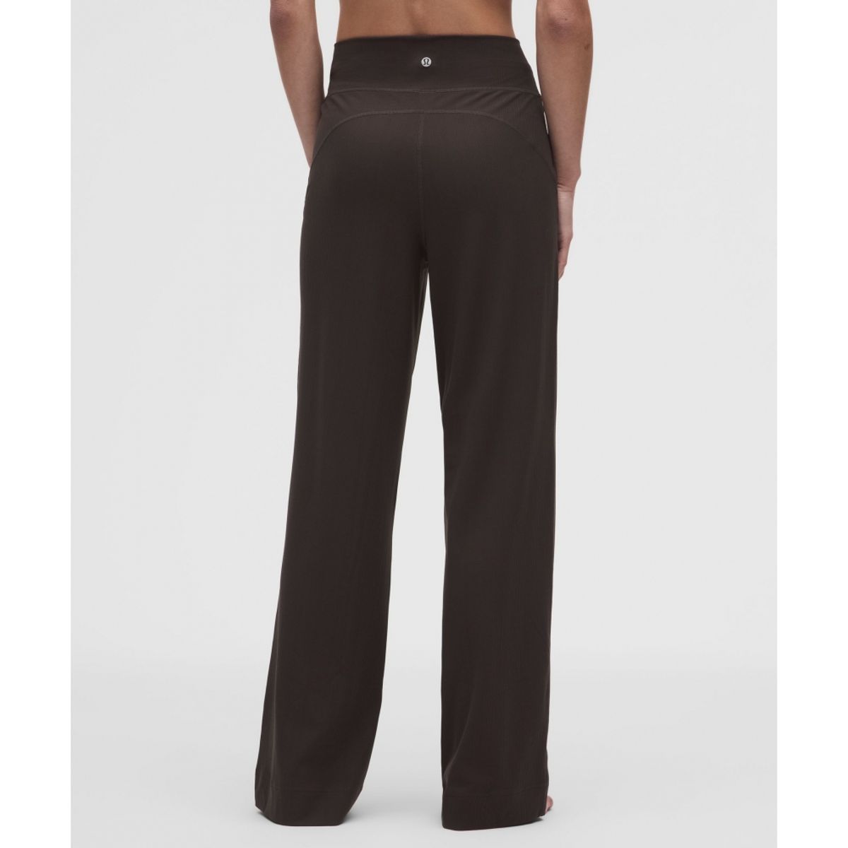 룰루레몬(LULULEMON) 그루브 믹스드 립 하이라이즈 와이드 레그 팬츠 *아시아 핏  MAMU