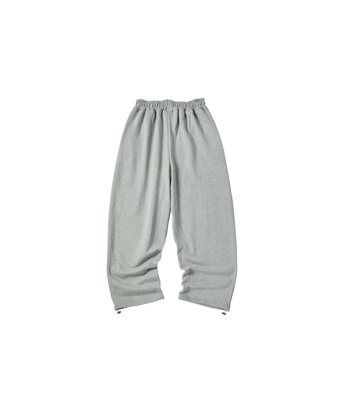꼬모니노즈(COMONINOZ) W FLORAL COLOR BLOCK PANTS [GRAY]