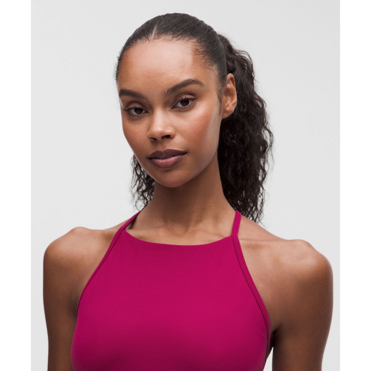 룰루레몬(LULULEMON) 플로우 Y 하이넥 탱크탑 *라이트 서포트, B C컵  RARV