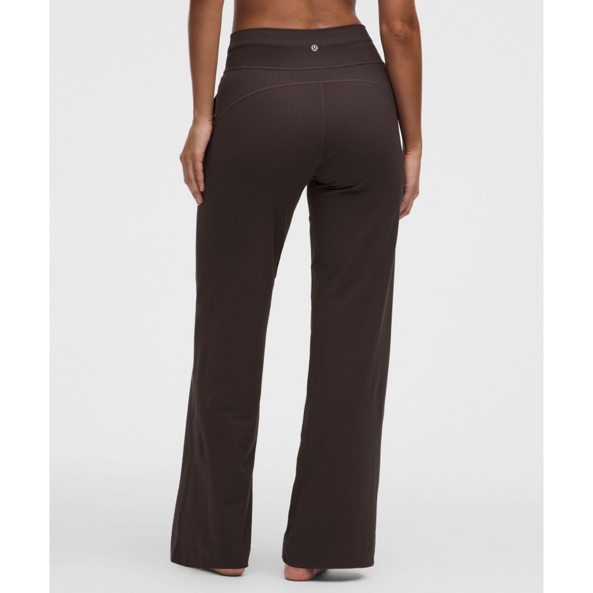 룰루레몬(LULULEMON) 그루브 하이라이즈 믹스드 립 와이드 레그 팬츠 *레귤러  MAMU