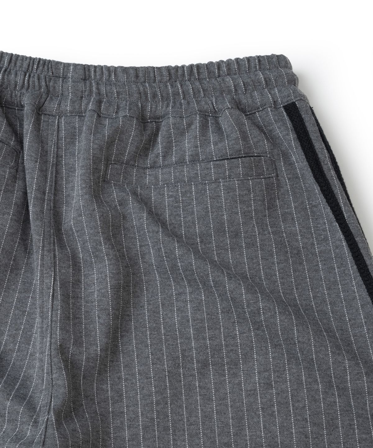 낫포너드(NOT4NERD) Stripe Balloon Track Pants - Grey