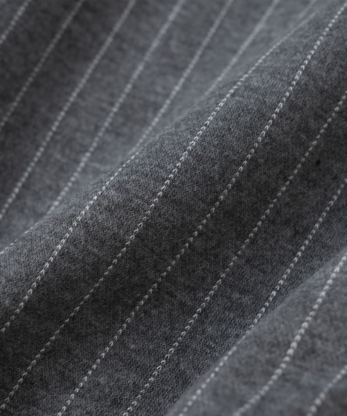 낫포너드(NOT4NERD) Pin Stripe Side Tape Raglan Track Jacket - Grey