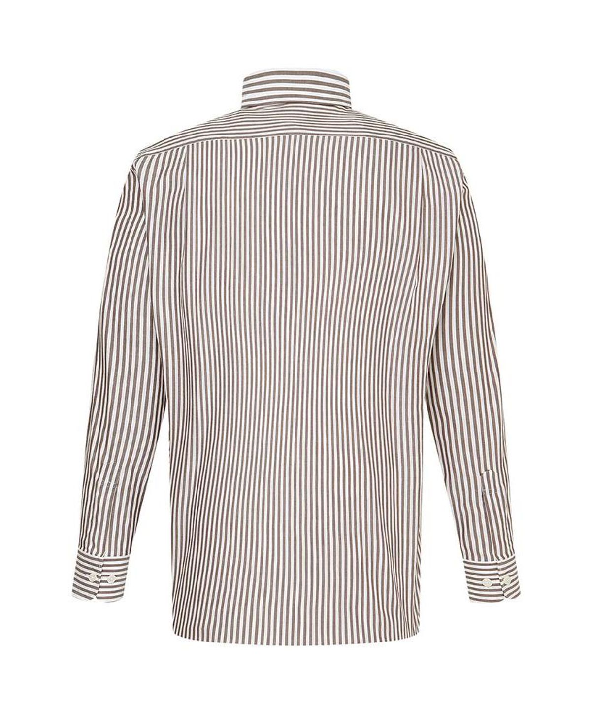닥스셔츠(DAKS SHIRTS) 이지케어 면혼방 스트라이프셔츠 레귤러핏 레드_DMA1SHDL123R1