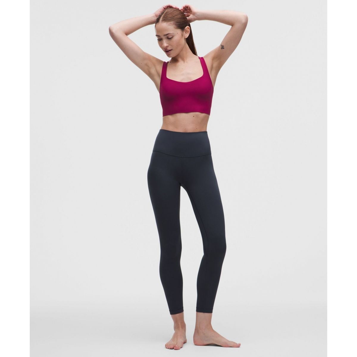 룰루레몬(LULULEMON) 플렉시플렉스 스트래피 롱라인 요가 브라 *라이트 서포트, A C컵