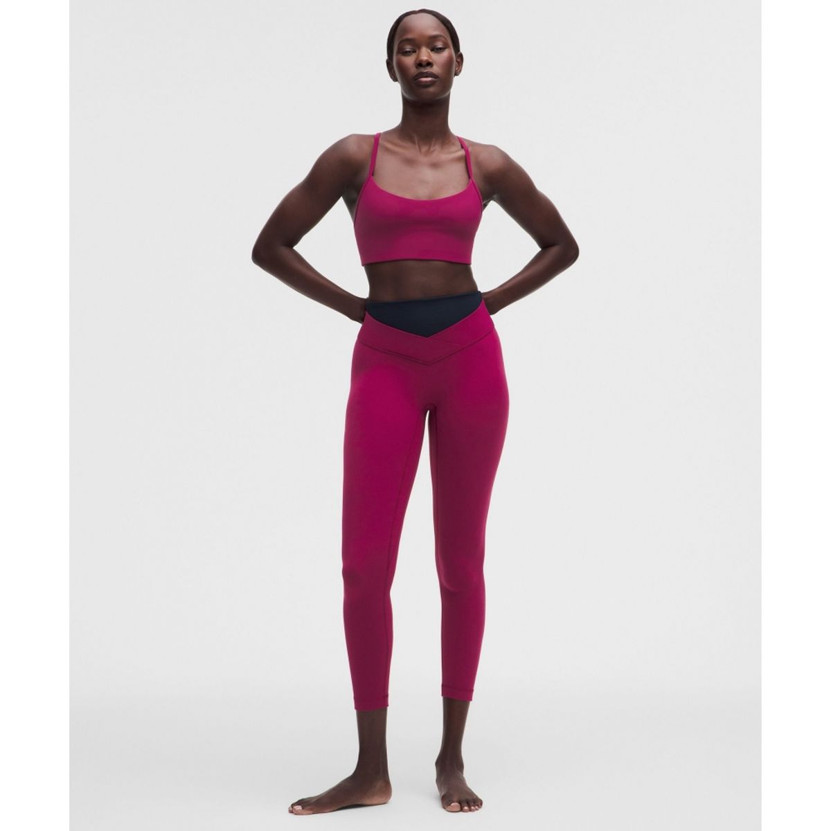 룰루레몬(LULULEMON) 플로우 Y 브라 라이트 서포트, A B컵 *업데이트 디자인  RARV