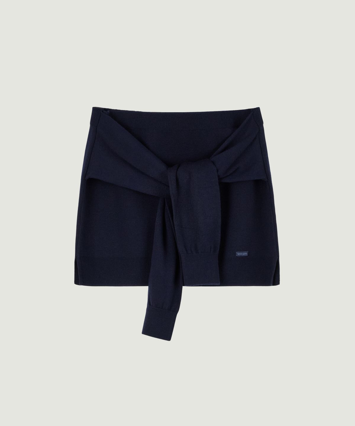 그로브(GROVE) DANIKA TIE SKIRT (NAVY)